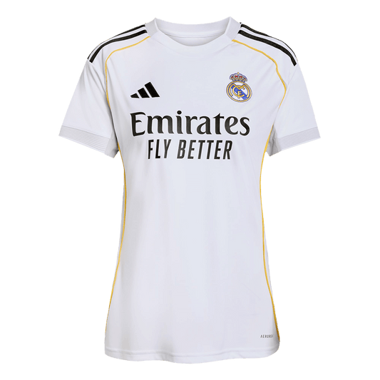 Women's Real Madrid 2025/26 Home Soccer Jersey