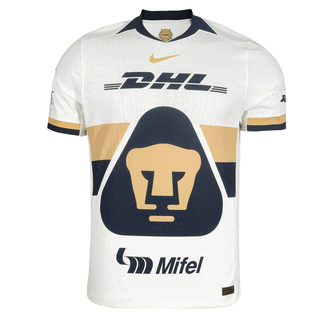 Men's Pumas UNAM 2025/26 Player Version Home Soccer Jersey - Slim Fit