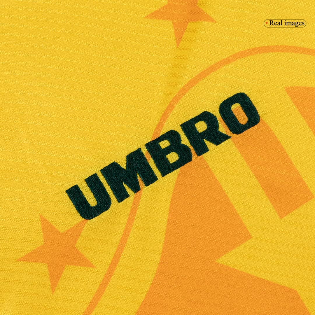 Retro Men's Brazil 1994 Home Soccer Jersey