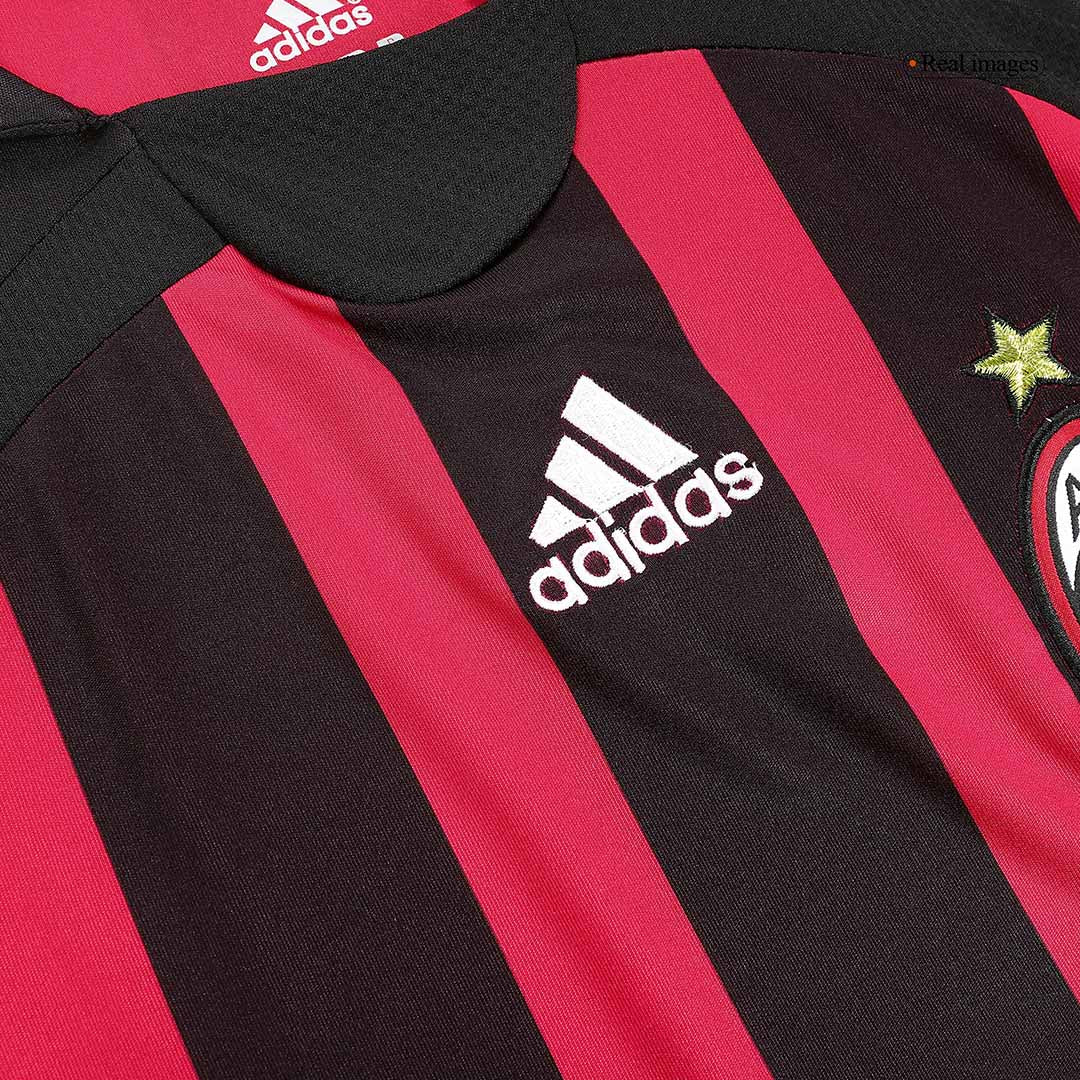 Retro Men's AC Milan 2006/07 Home Soccer Jersey
