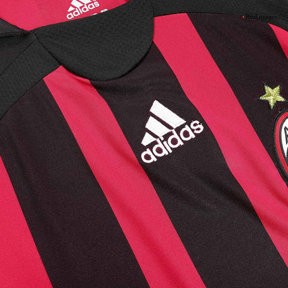 Retro Men's AC Milan 2006/07 Home Soccer Jersey