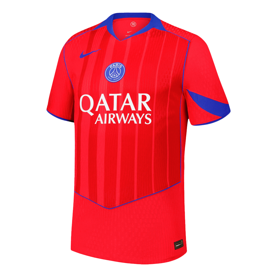 Men's PSG 2025/26 Player Version Third Away Soccer Jersey - Slim Fit
