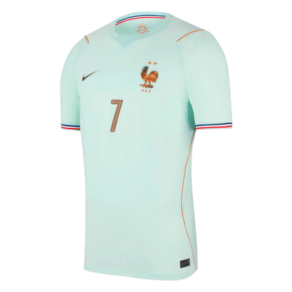 DEMBELE #7 Men's France World Cup 2026 Away Soccer Jersey