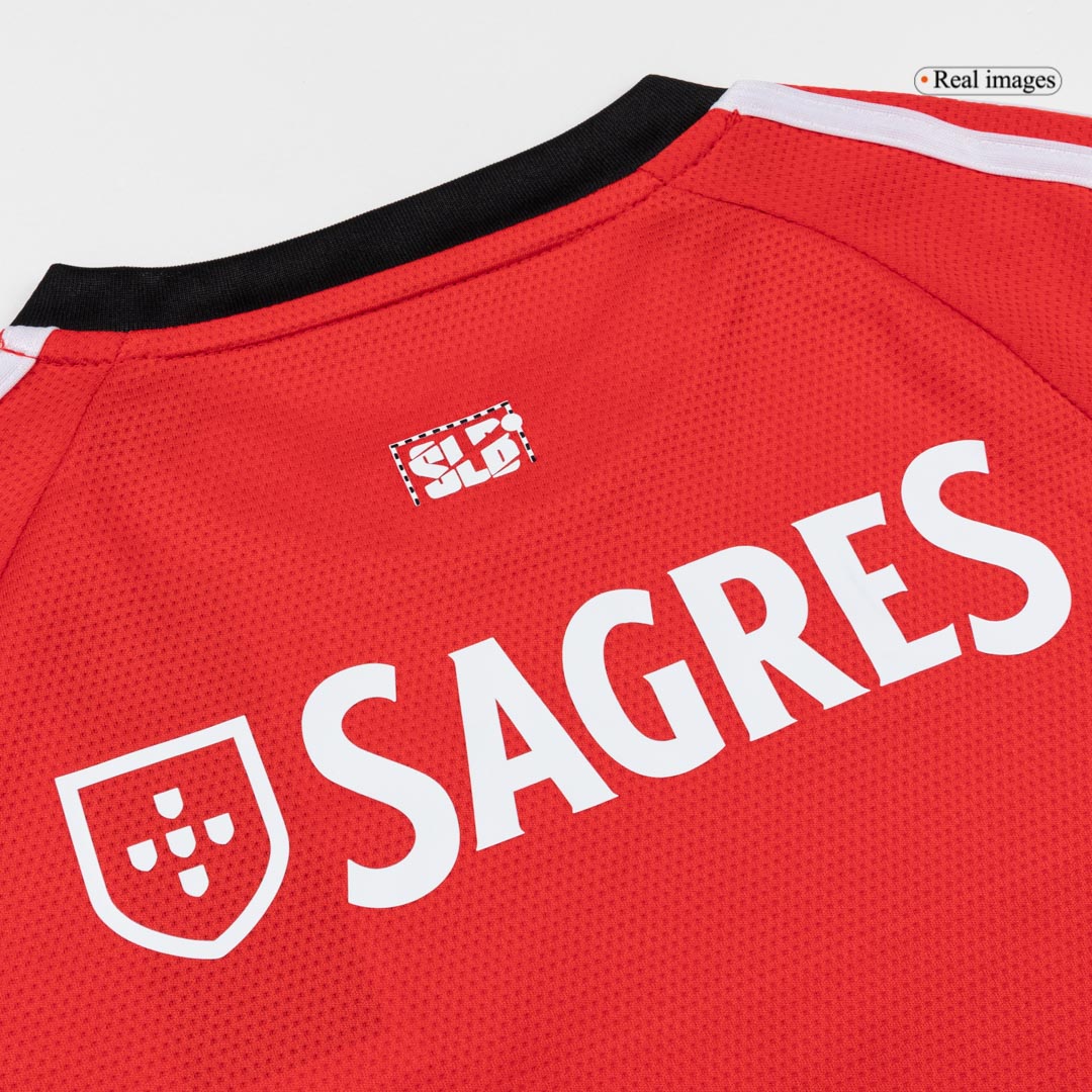 Kid's Benfica 2025/26 Home Soccer Jersey Kit