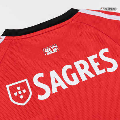 Kid's Benfica 2025/26 Home Soccer Jersey Kit
