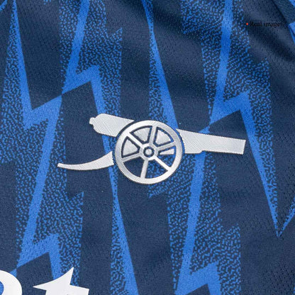 SAKA #7 Men's Arsenal 2025/26 Player Version Away Soccer Jersey - Slim Fit