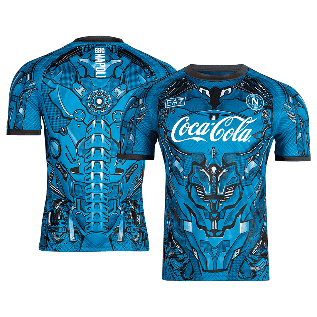 Men's Napoli 2025/26 Pre-Match Soccer Jersey