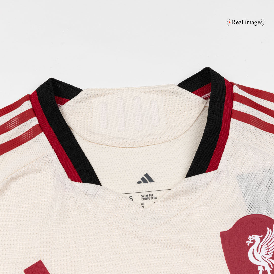ISAK ##9 Men's Liverpool 2025/26 Player Version Away Soccer Jersey - Slim Fit