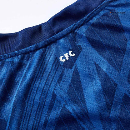 Men's Chelsea 2025/26 Home Long Sleeve Soccer Jersey