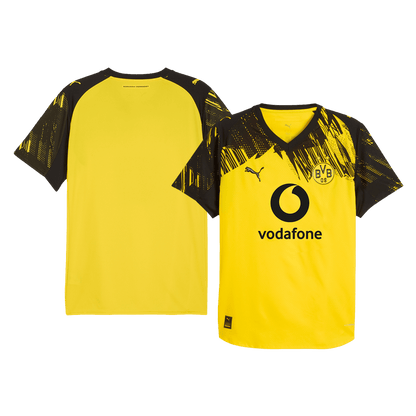 Men's Borussia Dortmund 2025/26 Player Version Home Soccer Jersey - Slim Fit