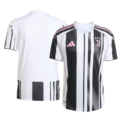 Men's Juventus 2025/26 Player Version Home Soccer Jersey - Slim Fit