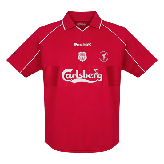 Retro Men's Liverpool 2000/01 Home Soccer Jersey