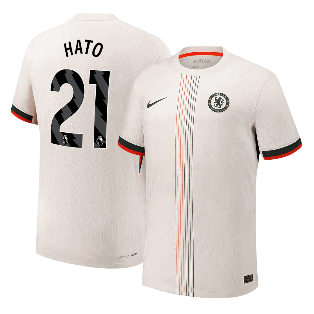 HATO #21 Men's Chelsea 2025/26 Player Version Away Soccer Jersey - Slim Fit