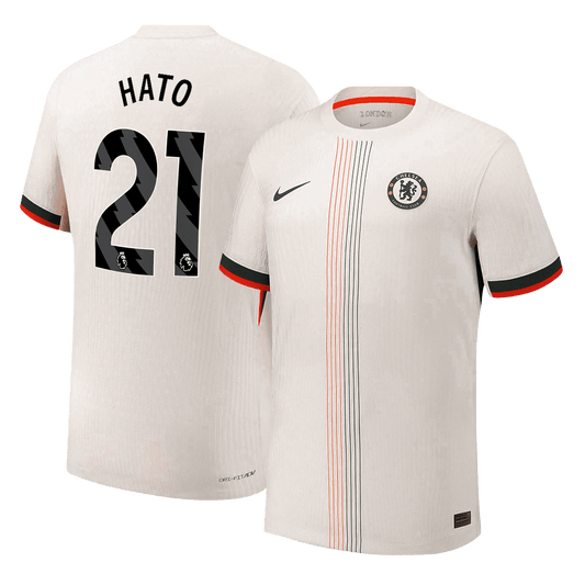 HATO #21 Men's Chelsea 2025/26 Player Version Away Soccer Jersey - Slim Fit
