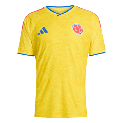 Men's Colombia World Cup 2026 Player Version Home Soccer Jersey - Slim Fit