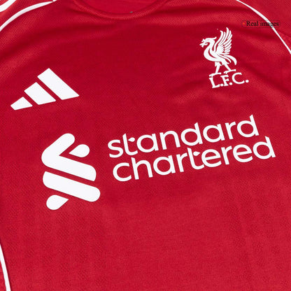 SZOBOSZLAI #8 Men's Liverpool 2025/26 Player Version Home Soccer Jersey - Slim Fit