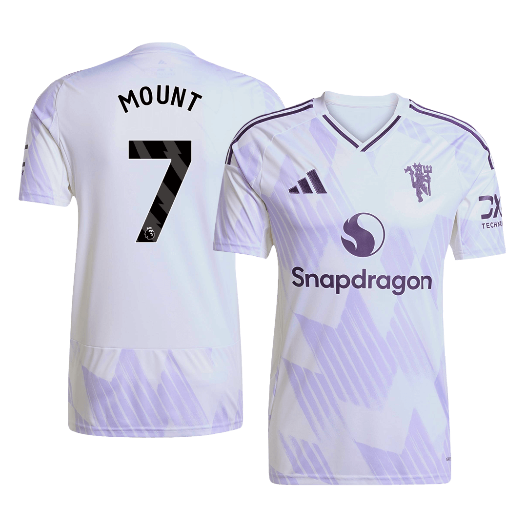 MOUNT #7 Men's Manchester United 2025/26 Away Soccer Jersey