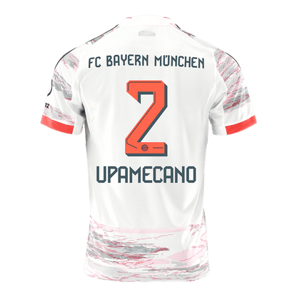UPAMECANO #2 Men's Bayern Munich 2025/26 Away Soccer Jersey