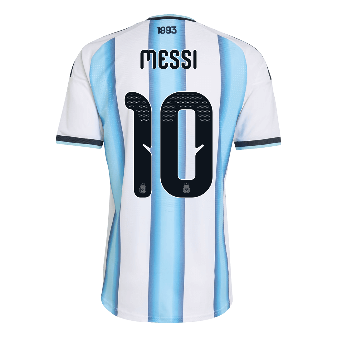 MESSI #10 Men's Argentina World Cup 2026 Player Version Home Soccer Jersey - Slim Fit