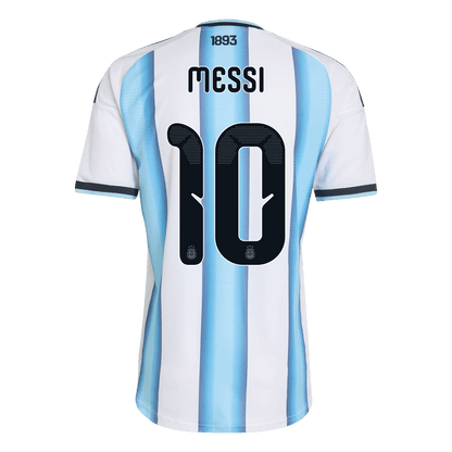 MESSI #10 Men's Argentina World Cup 2026 Player Version Home Soccer Jersey - Slim Fit