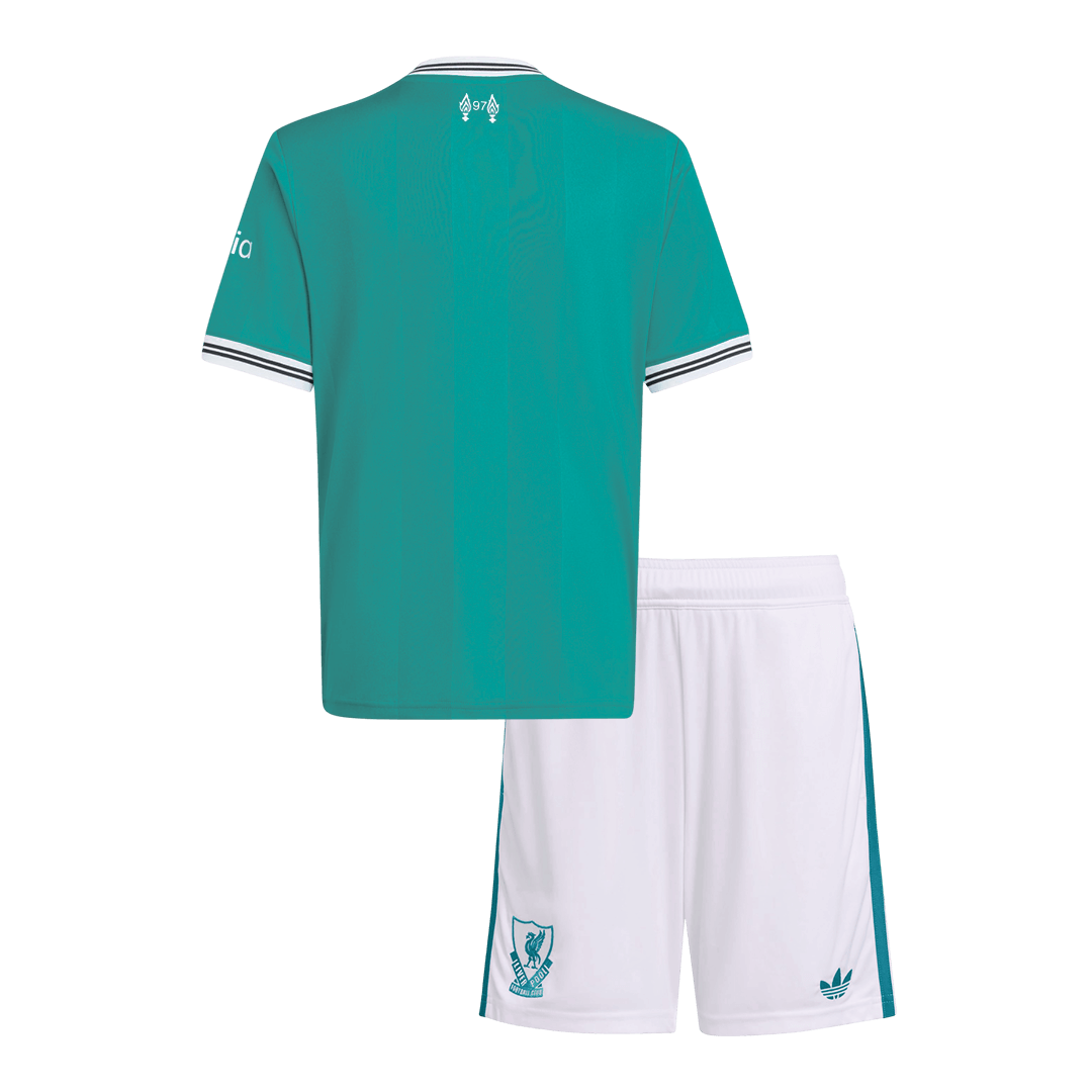 Kid's Liverpool 2025/26 Third Away Soccer Jersey Kit