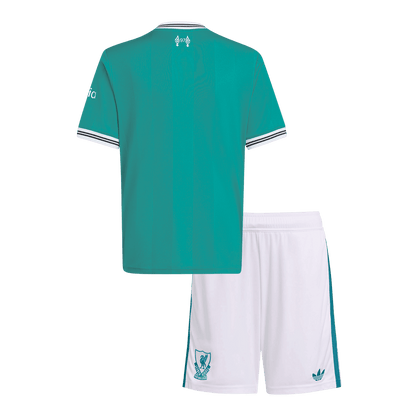 Kid's Liverpool 2025/26 Third Away Soccer Jersey Kit