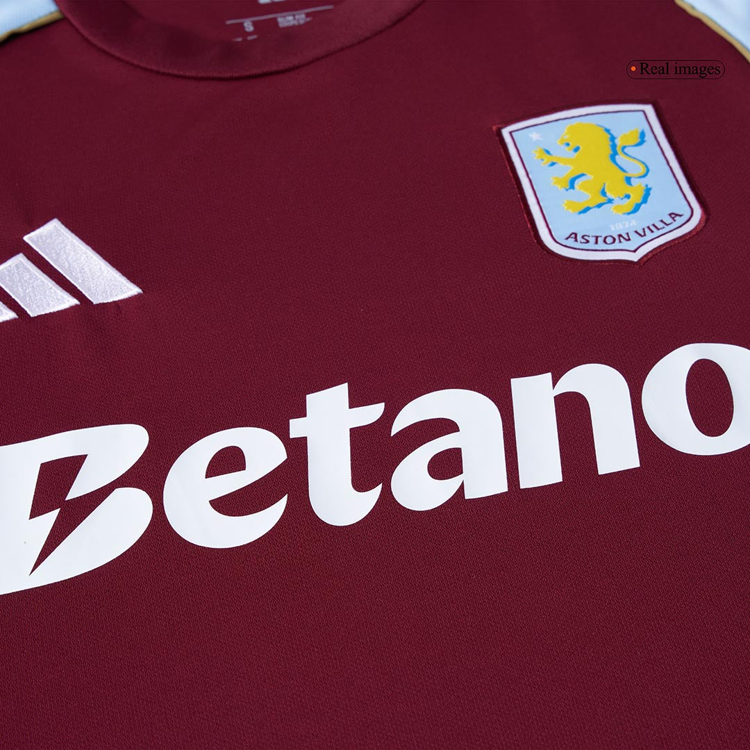 Men's Aston Villa 2025/26 Home Soccer Jersey