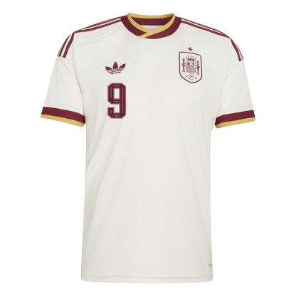 GAVI #9 Men's Spain World Cup 2026 Away Soccer Jersey