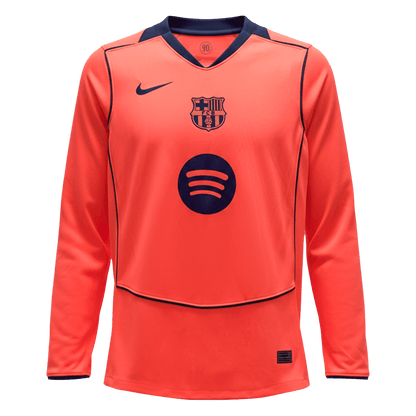 Men's Barcelona 2025/26 Third Away Long Sleeve Soccer Jersey