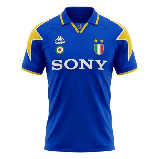 Retro Men's Juventus 1995/96 Away Soccer Jersey