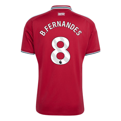 B.FERNANDES #8 Men's Manchester United 2026/27 Home Soccer Jersey