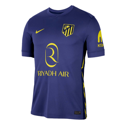 Men's Atletico Madrid 2025/26 Away Soccer Jersey