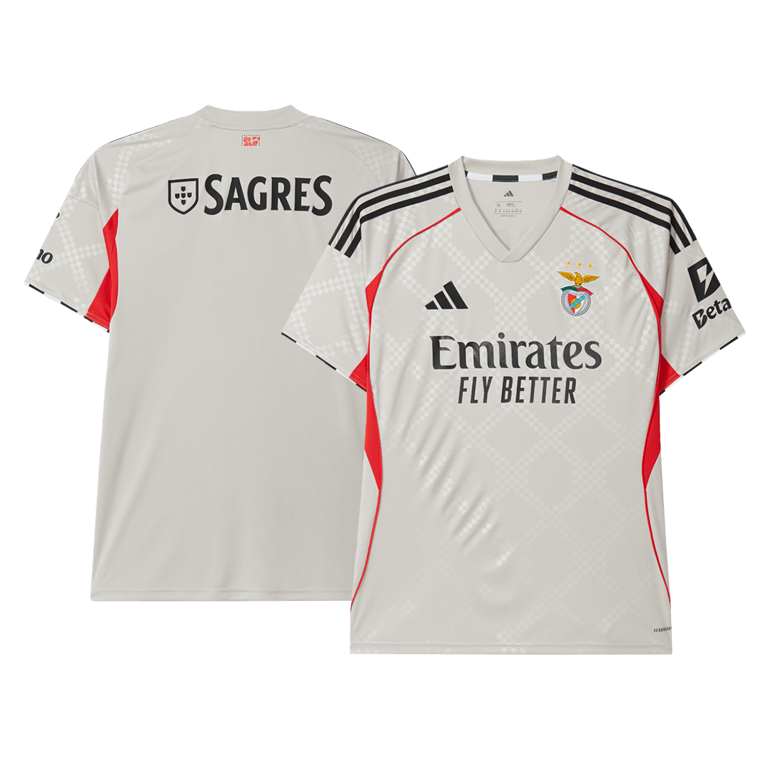 Men's Benfica 2025/26 Away Soccer Jersey