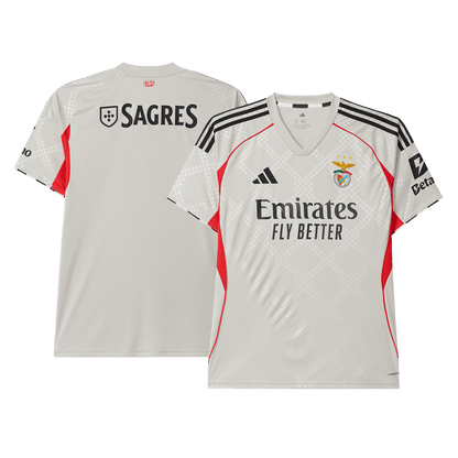 Men's Benfica 2025/26 Away Soccer Jersey