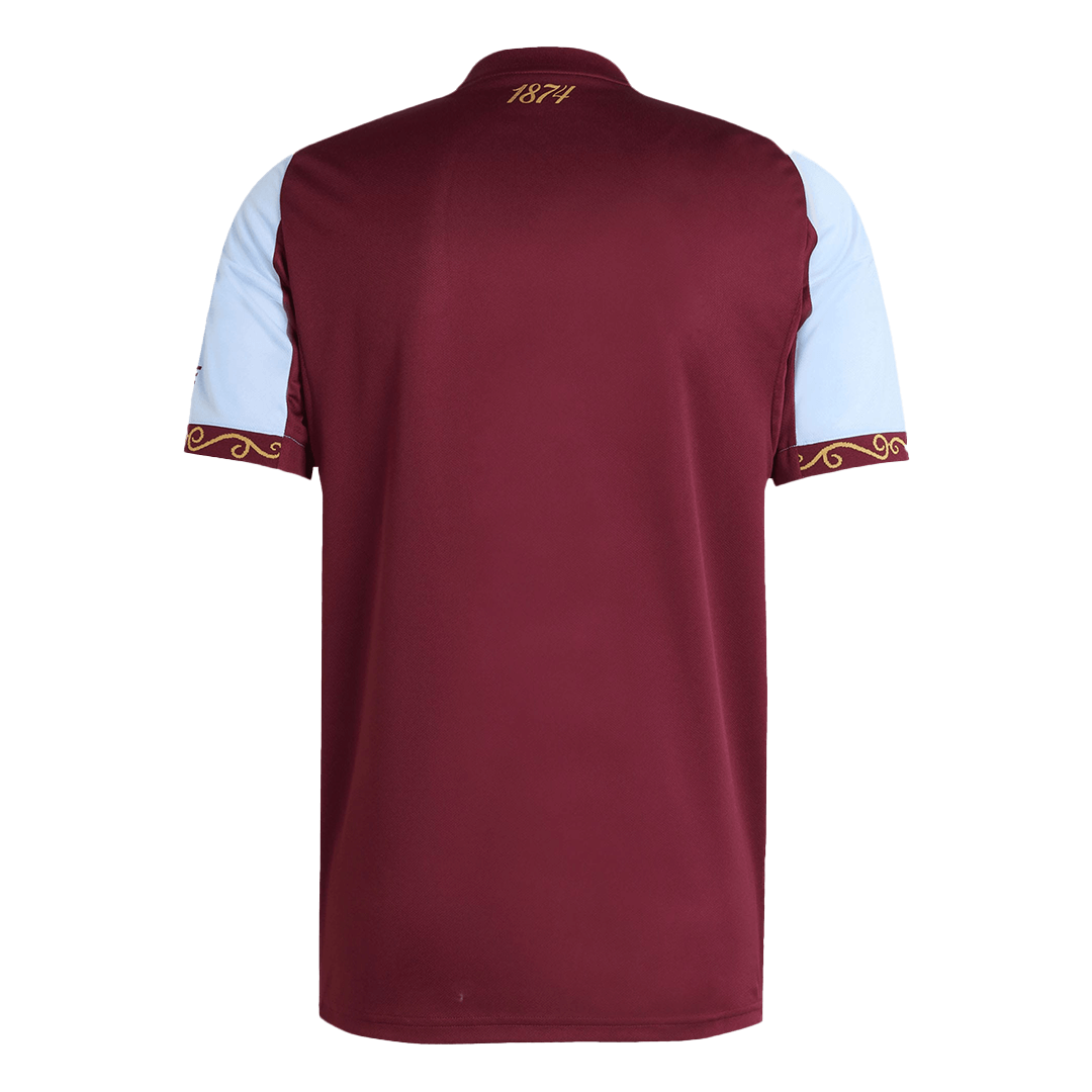 Men's Aston Villa 2025/26 Home Soccer Jersey