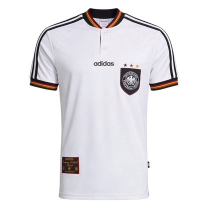 Retro Men's Germany 1996 Home Soccer Jersey