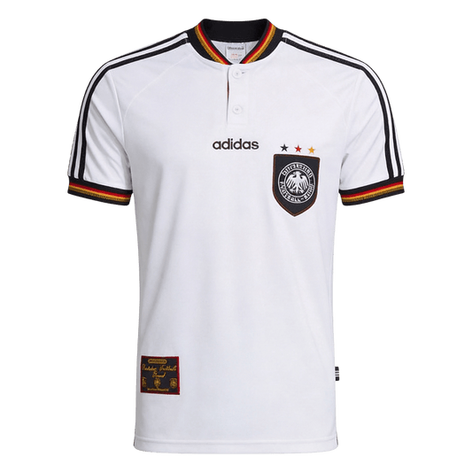 Retro Men's Germany 1996 Home Soccer Jersey