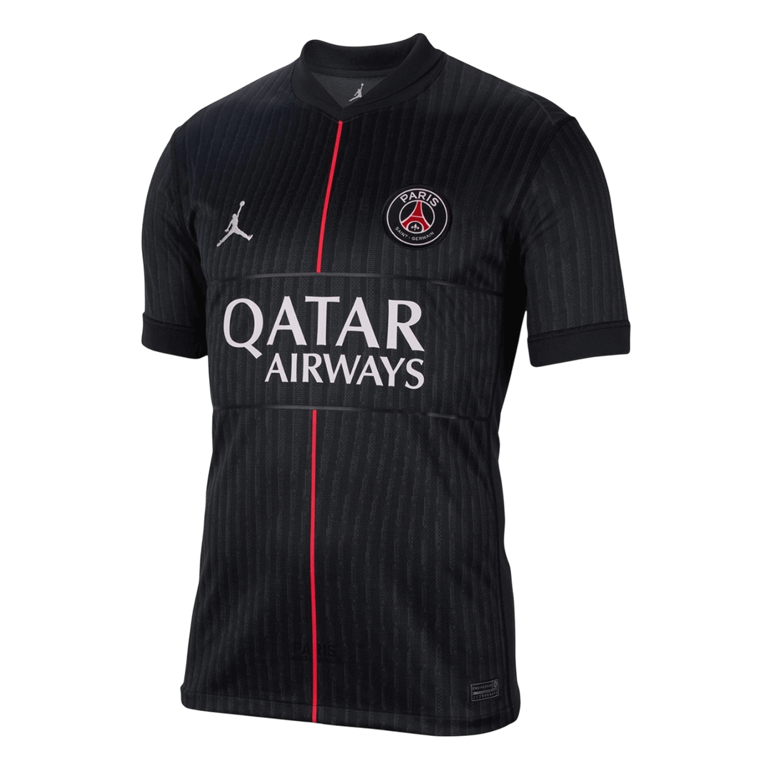 Men's PSG 2025/26 Fourth Away Soccer Jersey Kit