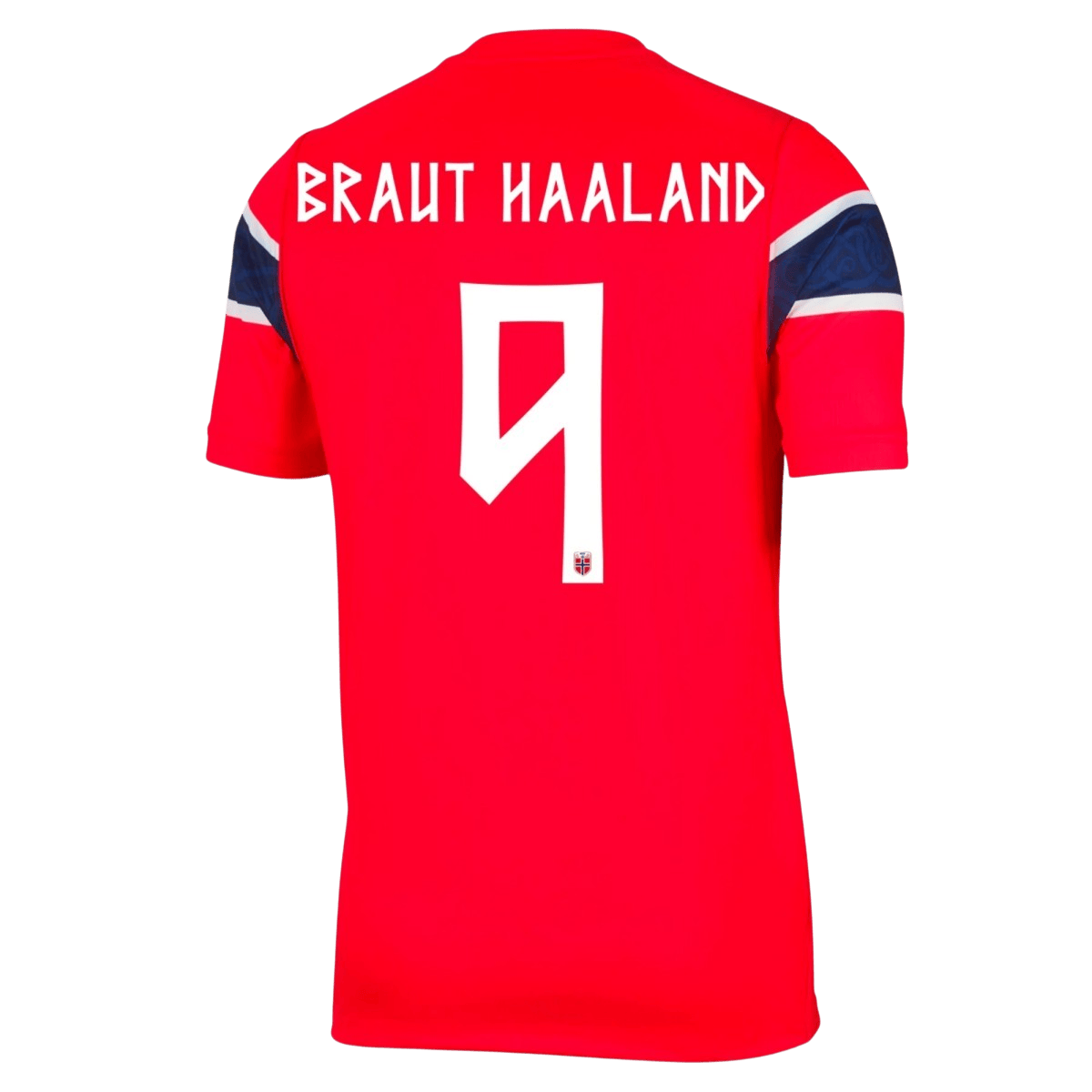 BRAUT HAALAND #9 Men's Norway World Cup 2026 Home Soccer Jersey
