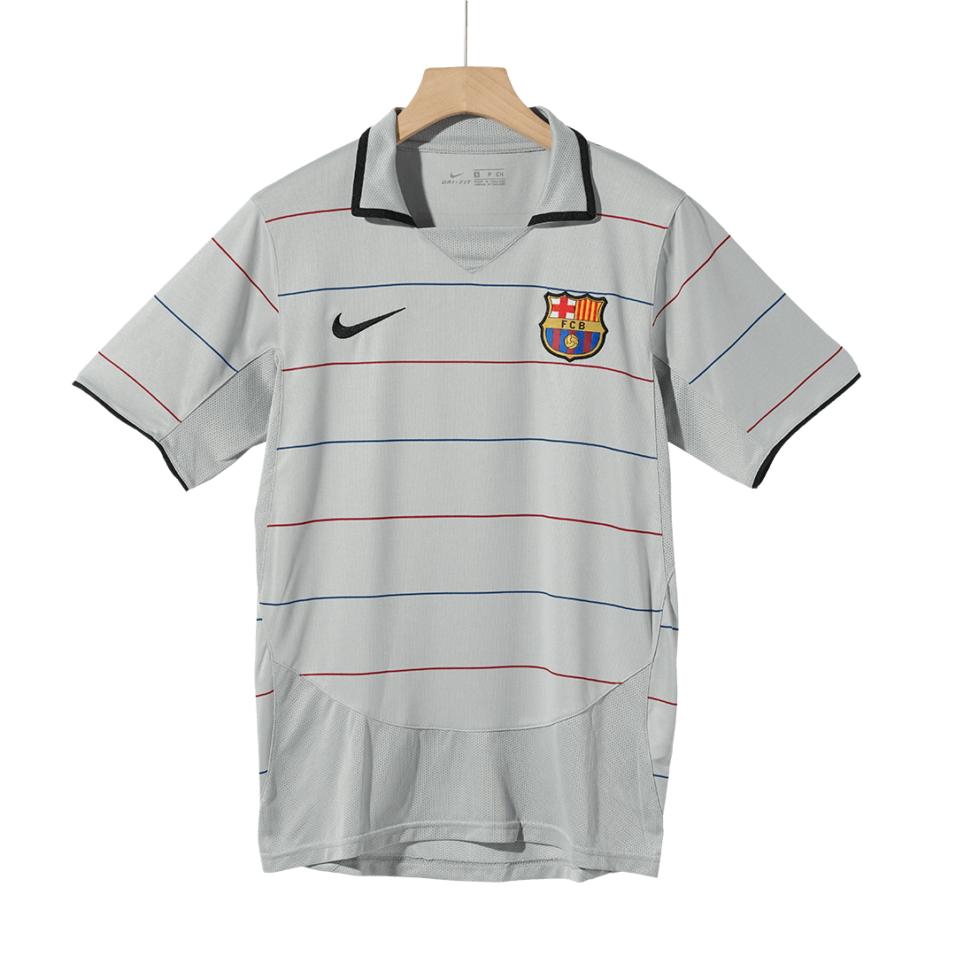 Retro Men's Barcelona 2003/04 Away Soccer Jersey