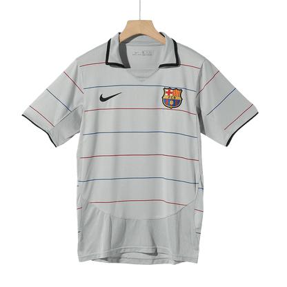 Retro Men's Barcelona 2003/04 Away Soccer Jersey