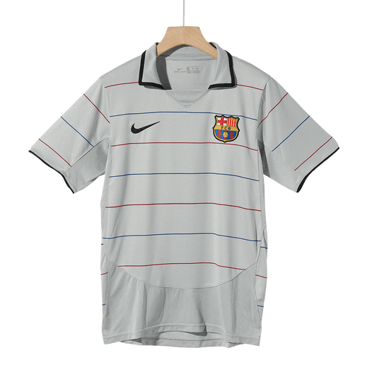 Retro Men's Barcelona 2003/04 Away Soccer Jersey