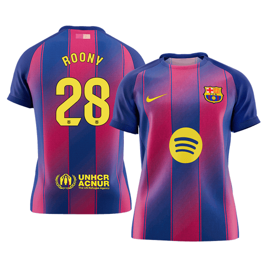 ROONY #28 Men's Barcelona 2025/26 Home Soccer Jersey [PREMIUM]