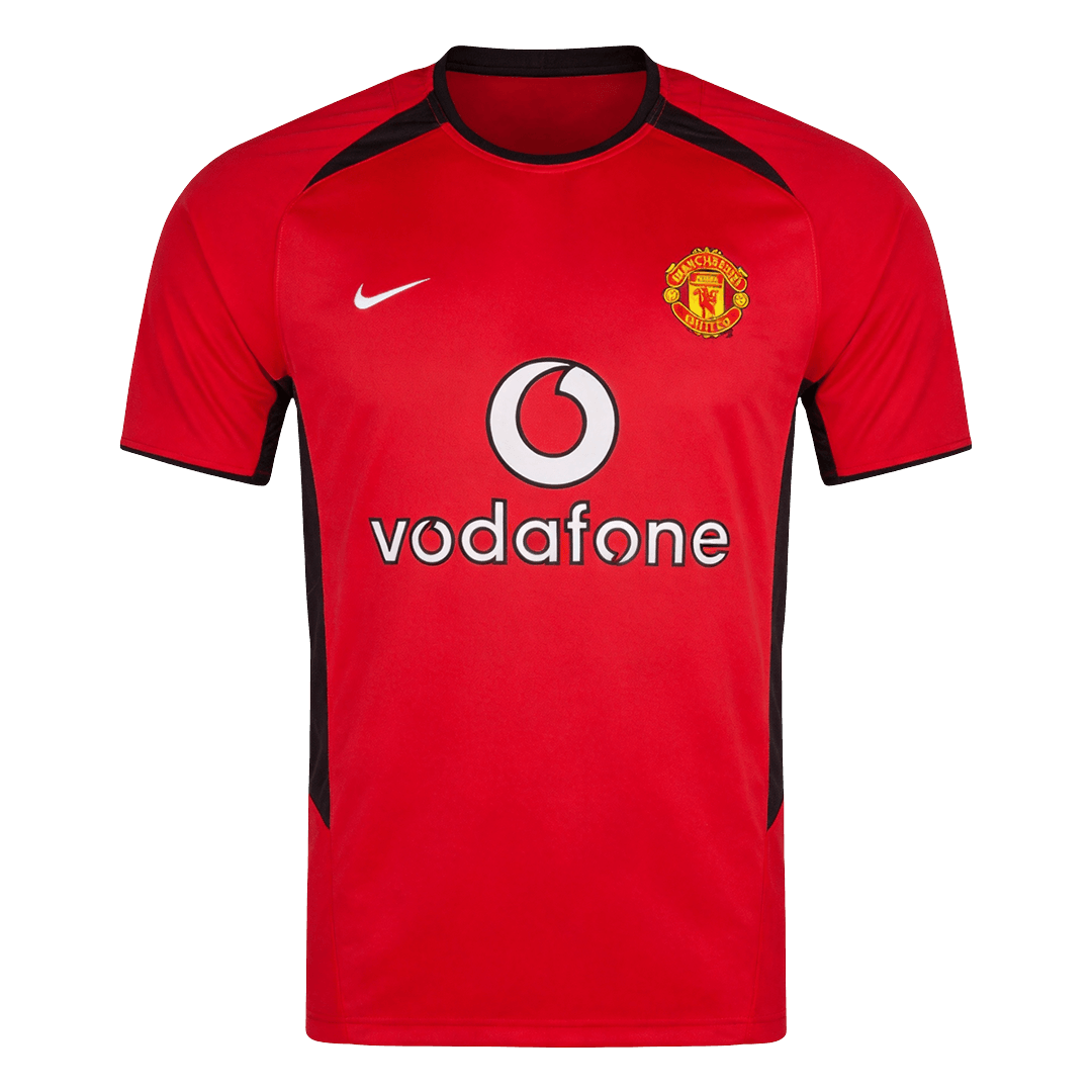 Retro Men's Manchester United 2002/04 Home Soccer Jersey
