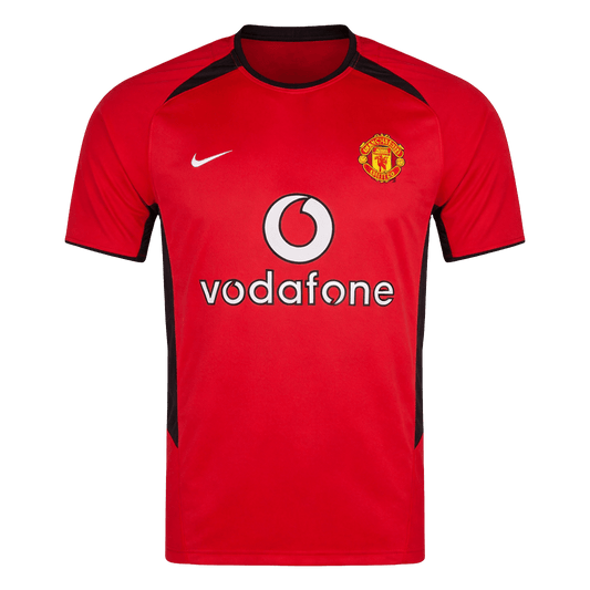 Retro Men's Manchester United 2002/04 Home Soccer Jersey