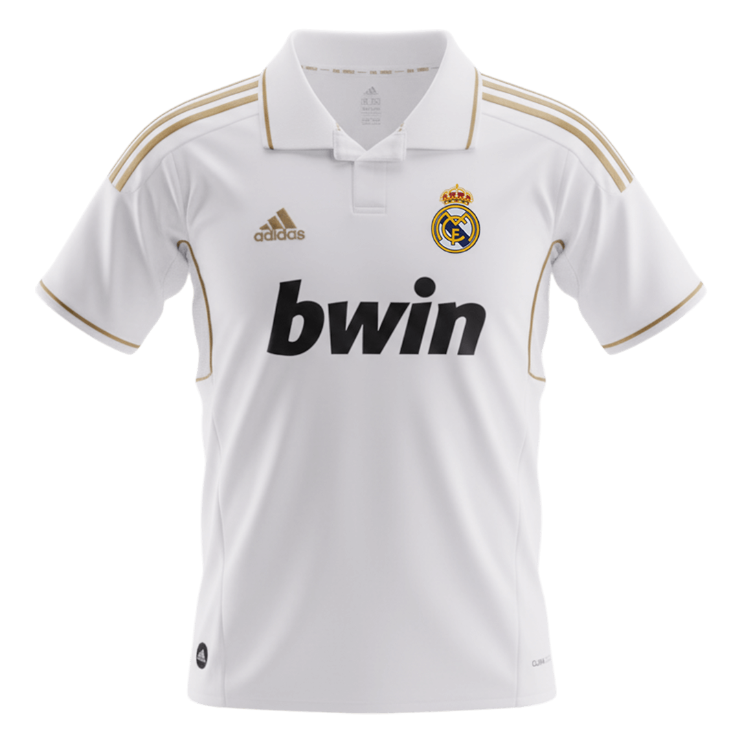 Retro Men's Real Madrid 2011/12 Home Soccer Jersey