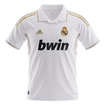 Retro Men's Real Madrid 2011/12 Home Soccer Jersey