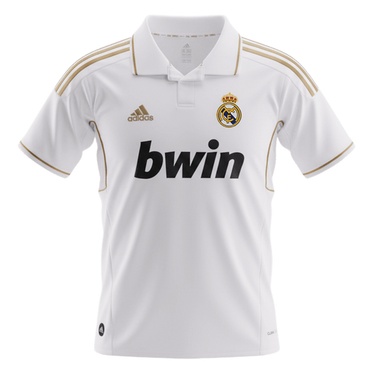 Retro Men's Real Madrid 2011/12 Home Soccer Jersey