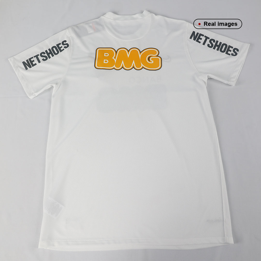 Retro NEYMAR JR #11 Men's Santos FC 2012 Home Soccer Jersey