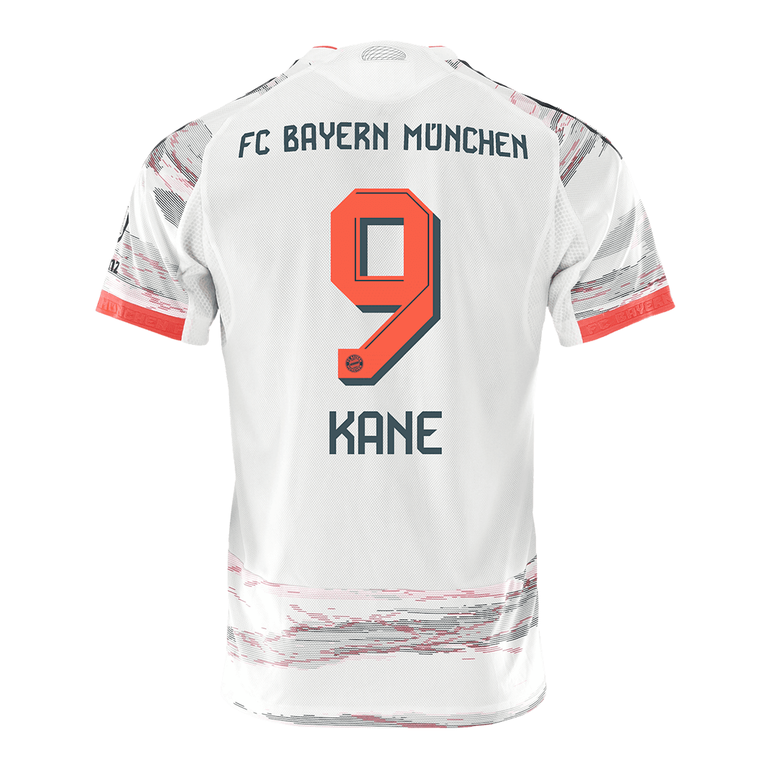 KANE #9 Men's Bayern Munich 2025/26 Player Version Away Soccer Jersey - Slim Fit